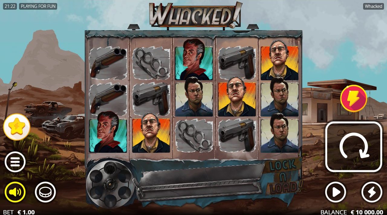 Whacked! base game reels