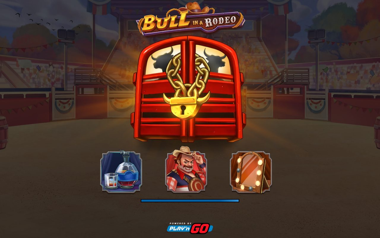Bull in a Rodeo game lobby / feature intro