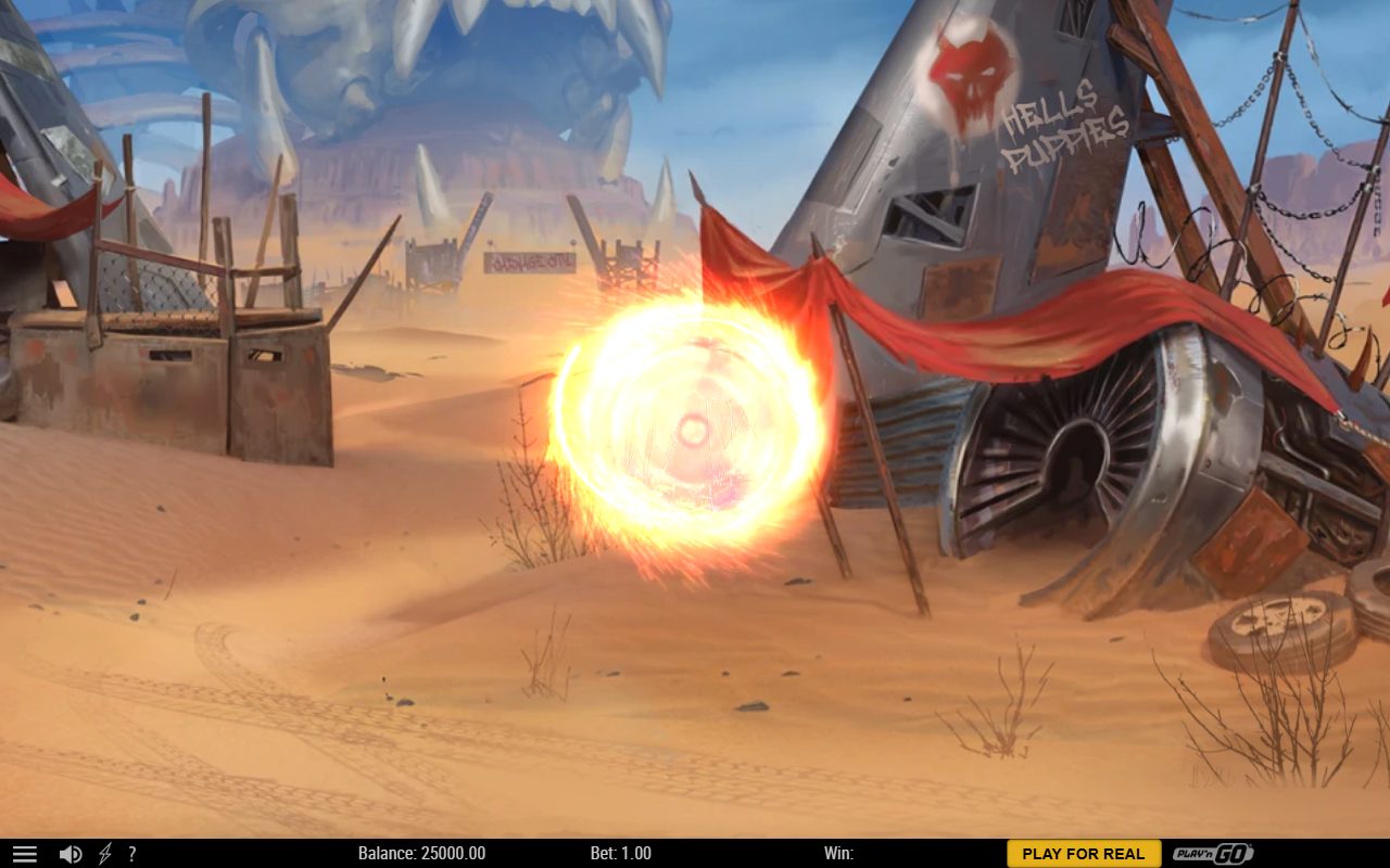 Canine Carnage base game reels