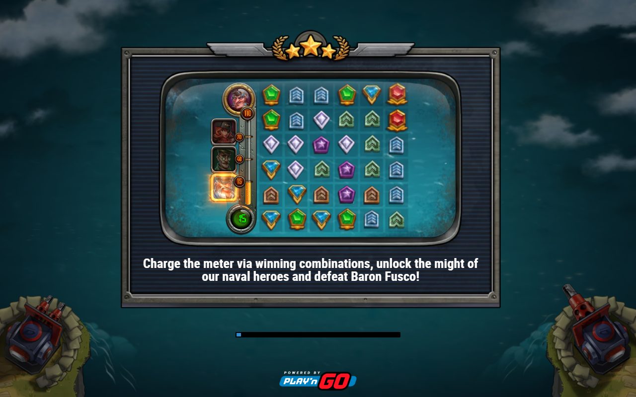 Cash of Command game lobby / feature intro
