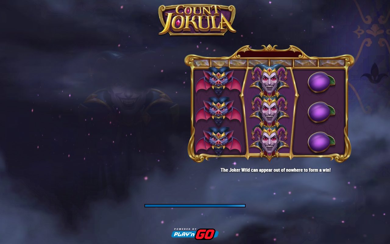 Count Jokula game lobby / feature intro