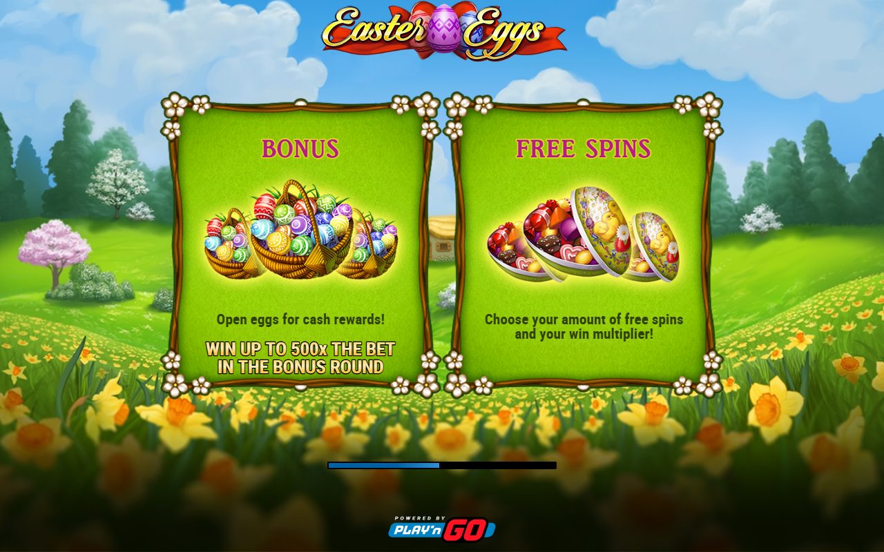 Easter Eggs game lobby / feature intro