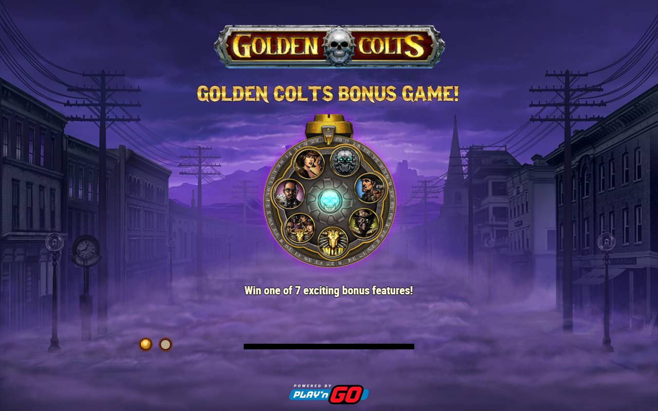 Golden Colts game lobby / feature intro