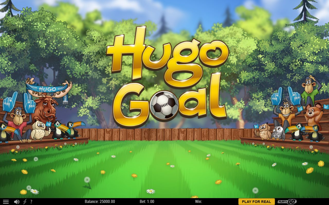 Hugo Goal base game reels