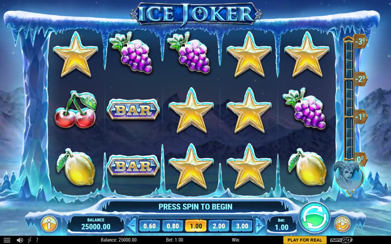 Ice Joker base game reels