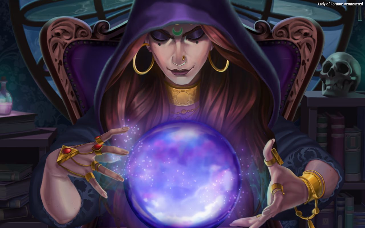 Lady of Fortune Remastered base game reels