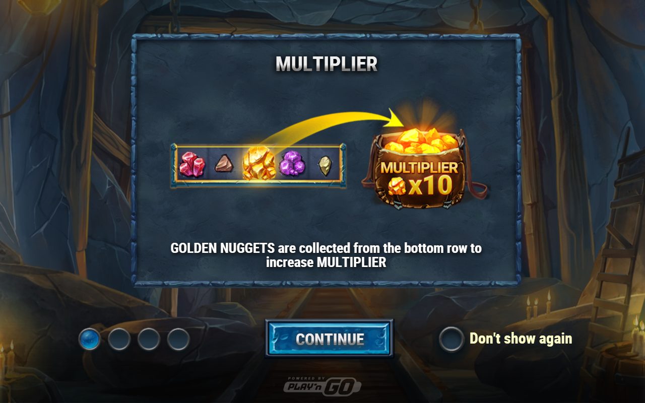 Miner Donkey Trouble game lobby / feature intro