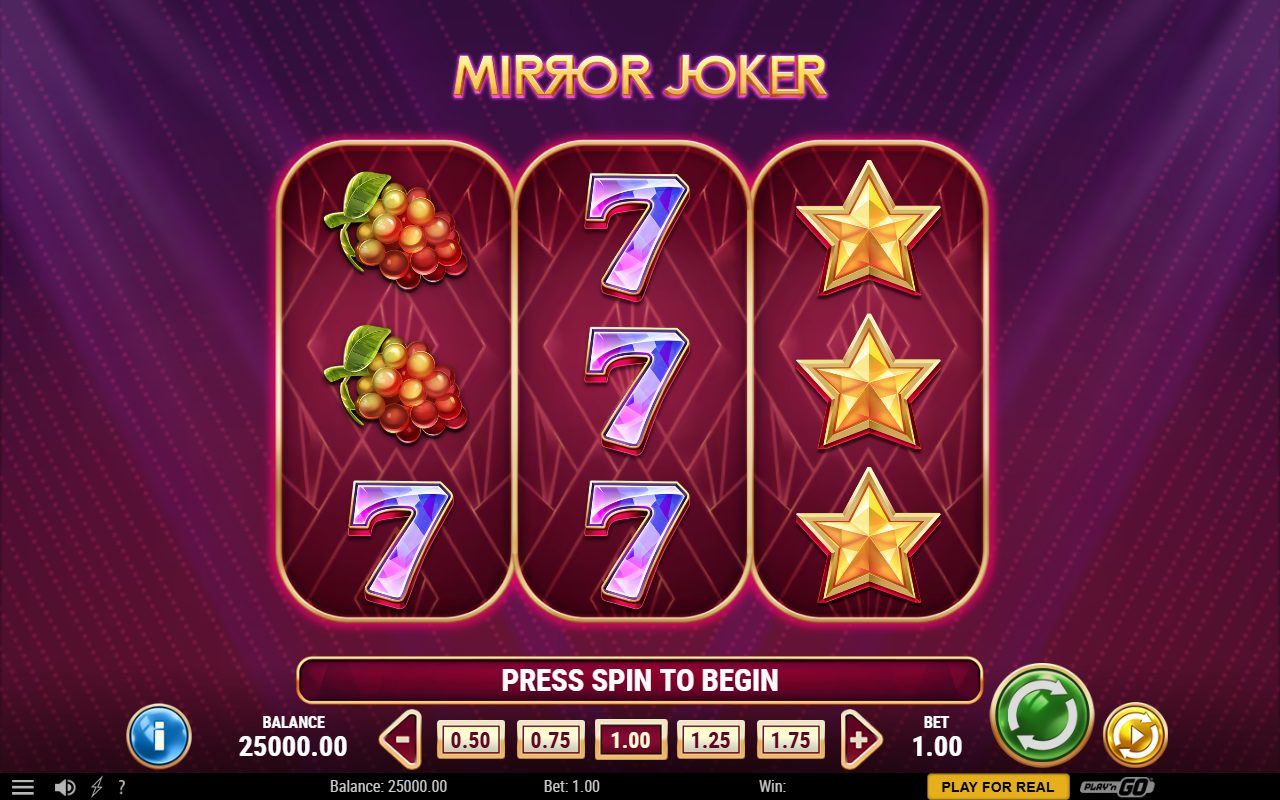 Mirror Joker base game reels