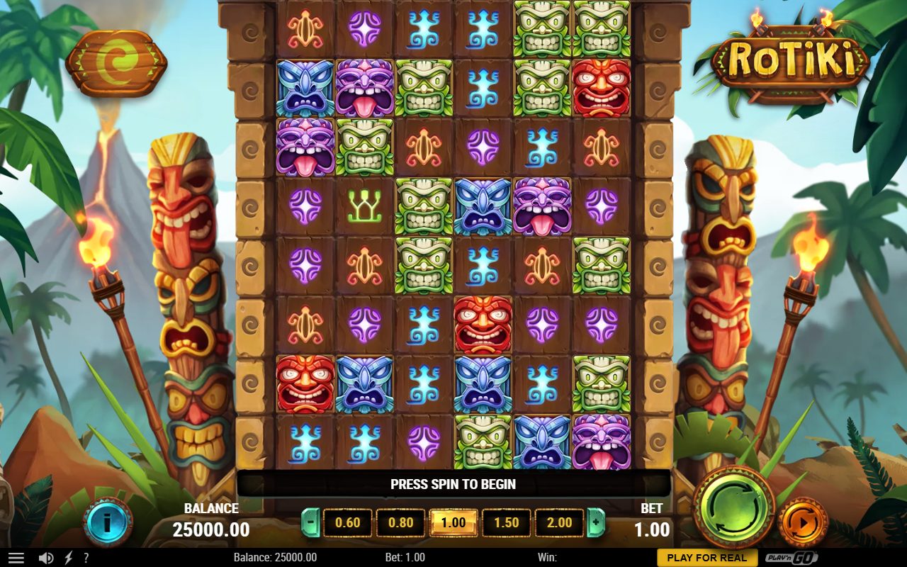 Rotiki base game reels