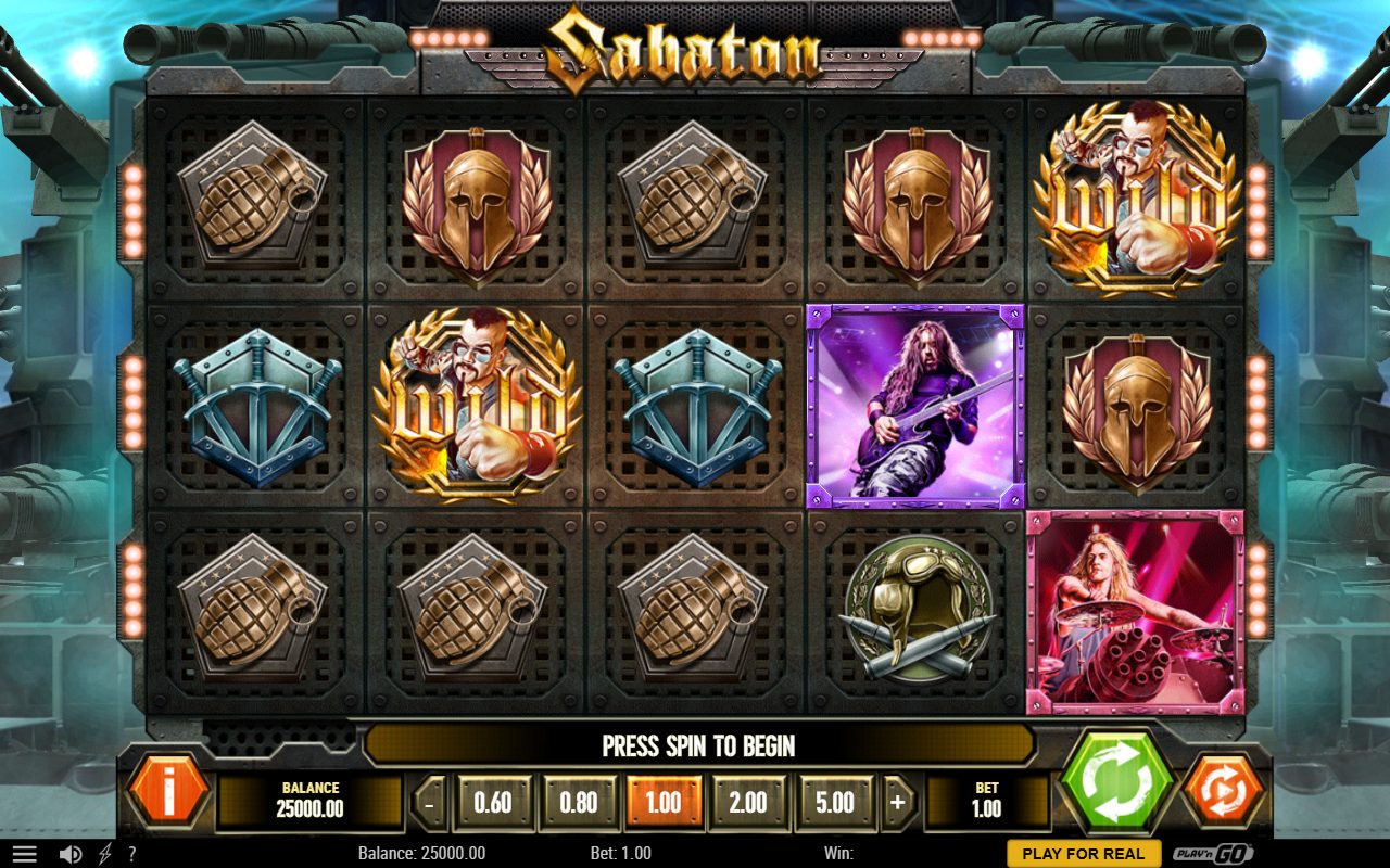 Sabaton base game reels