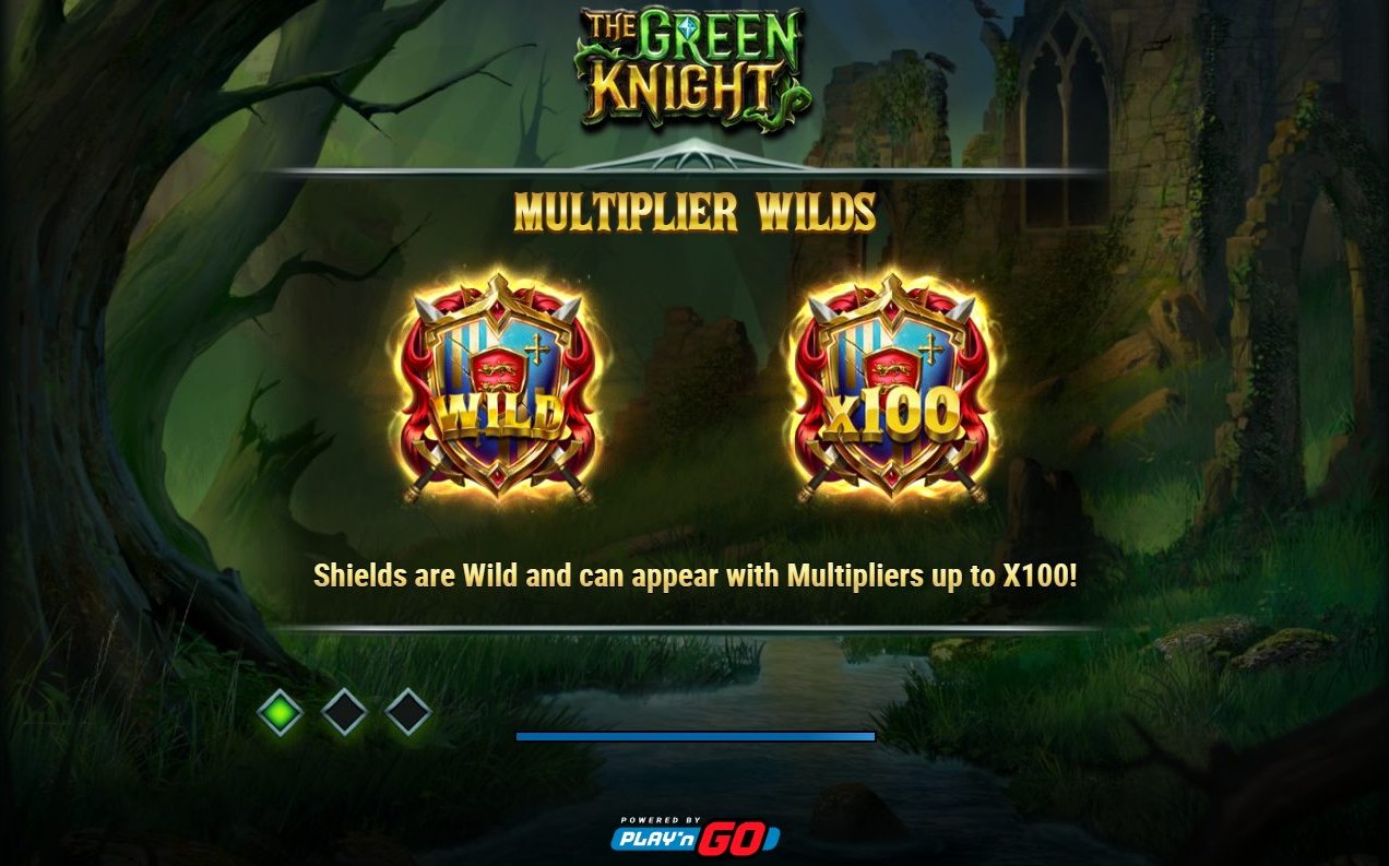 The Green Knight game lobby / feature intro
