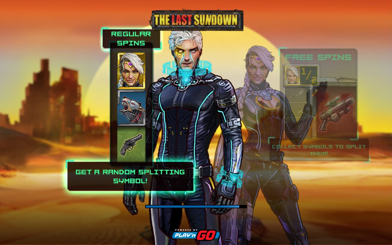 The Last Sundown game lobby / feature intro