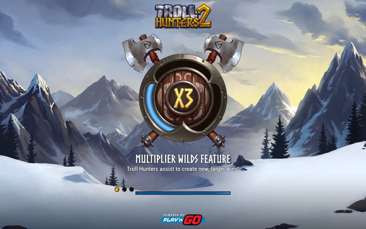 Troll Hunters 2 game lobby / feature intro