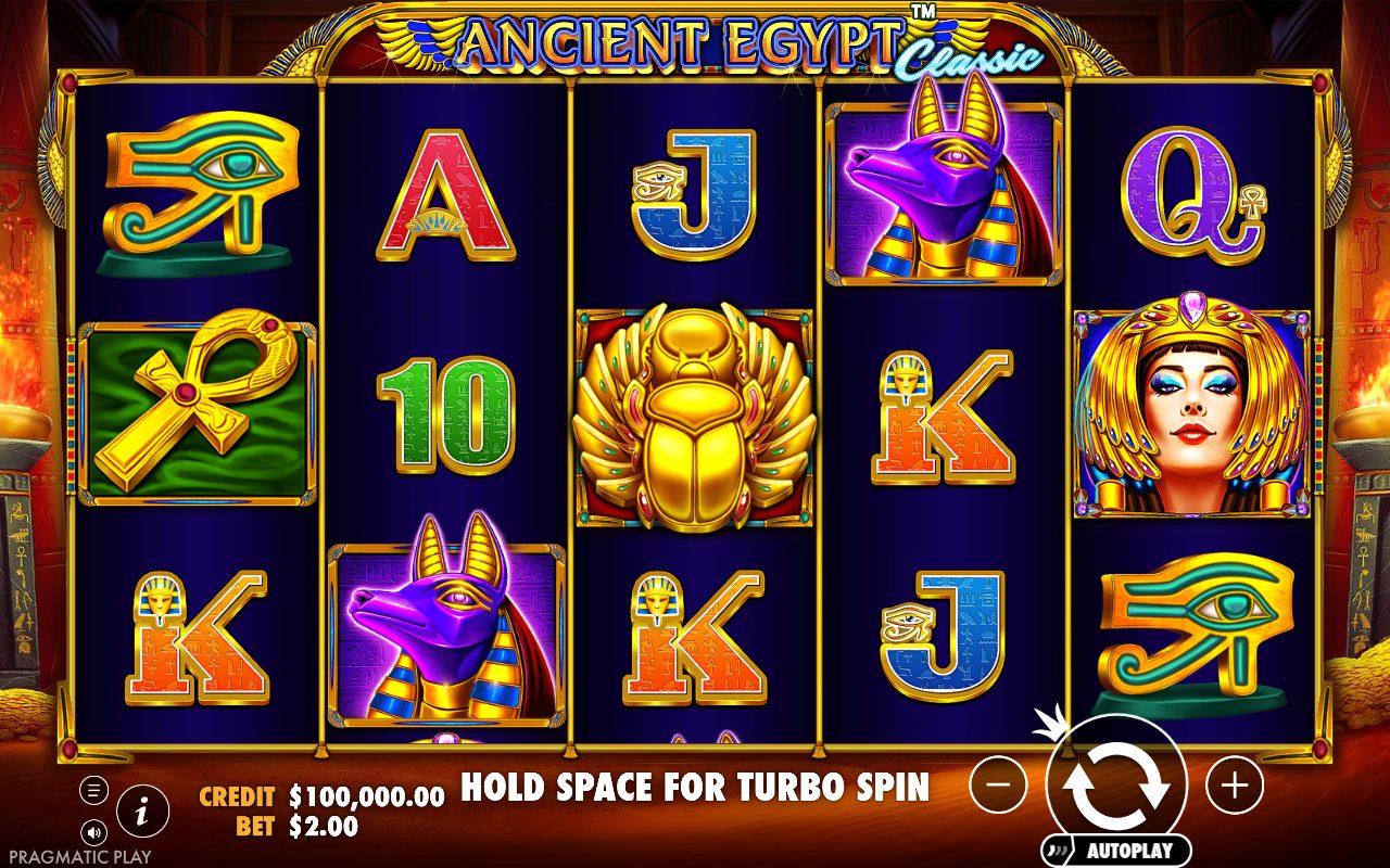 Ancient Egypt Classic base game reels