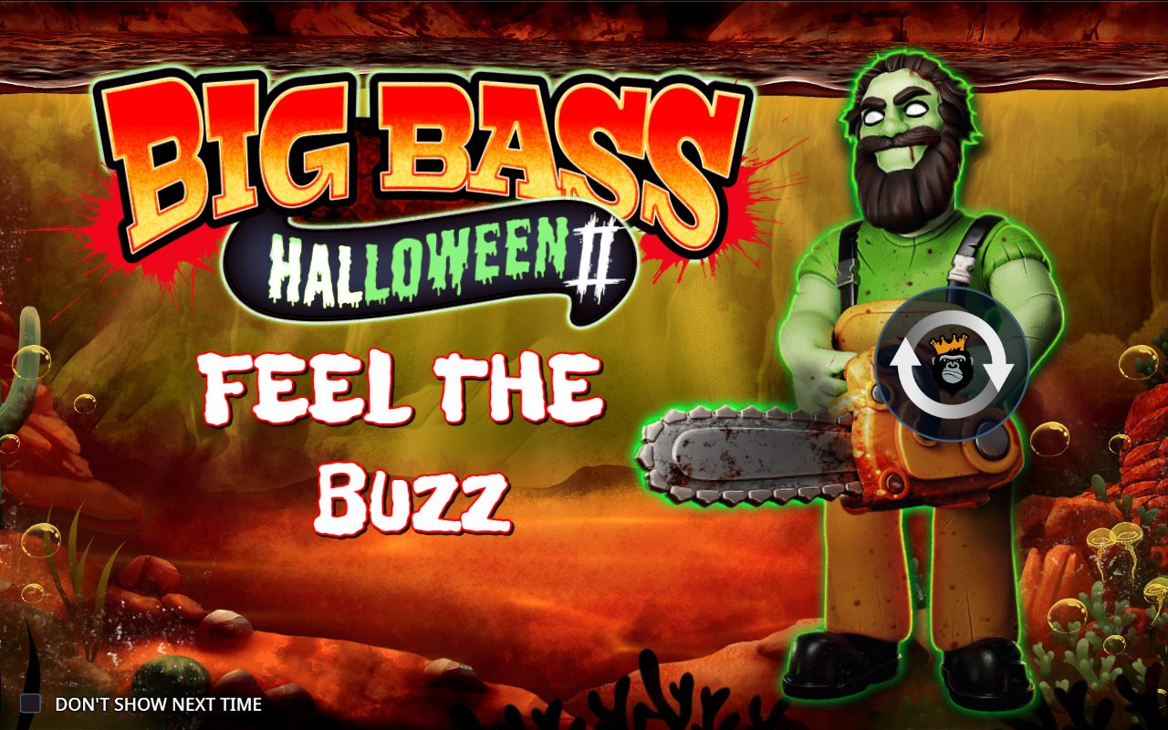Big Bass Halloween 2 game lobby / feature intro