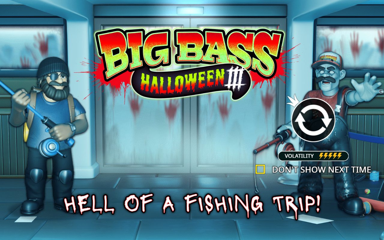 Big Bass Halloween 3 game lobby / feature intro