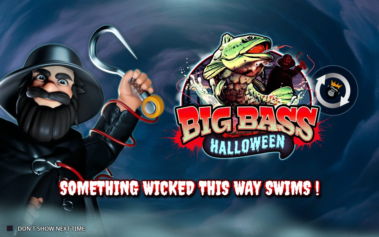Big Bass Halloween game lobby / feature intro