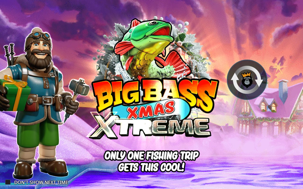 Big Bass Xmas Xtreme game lobby / feature intro
