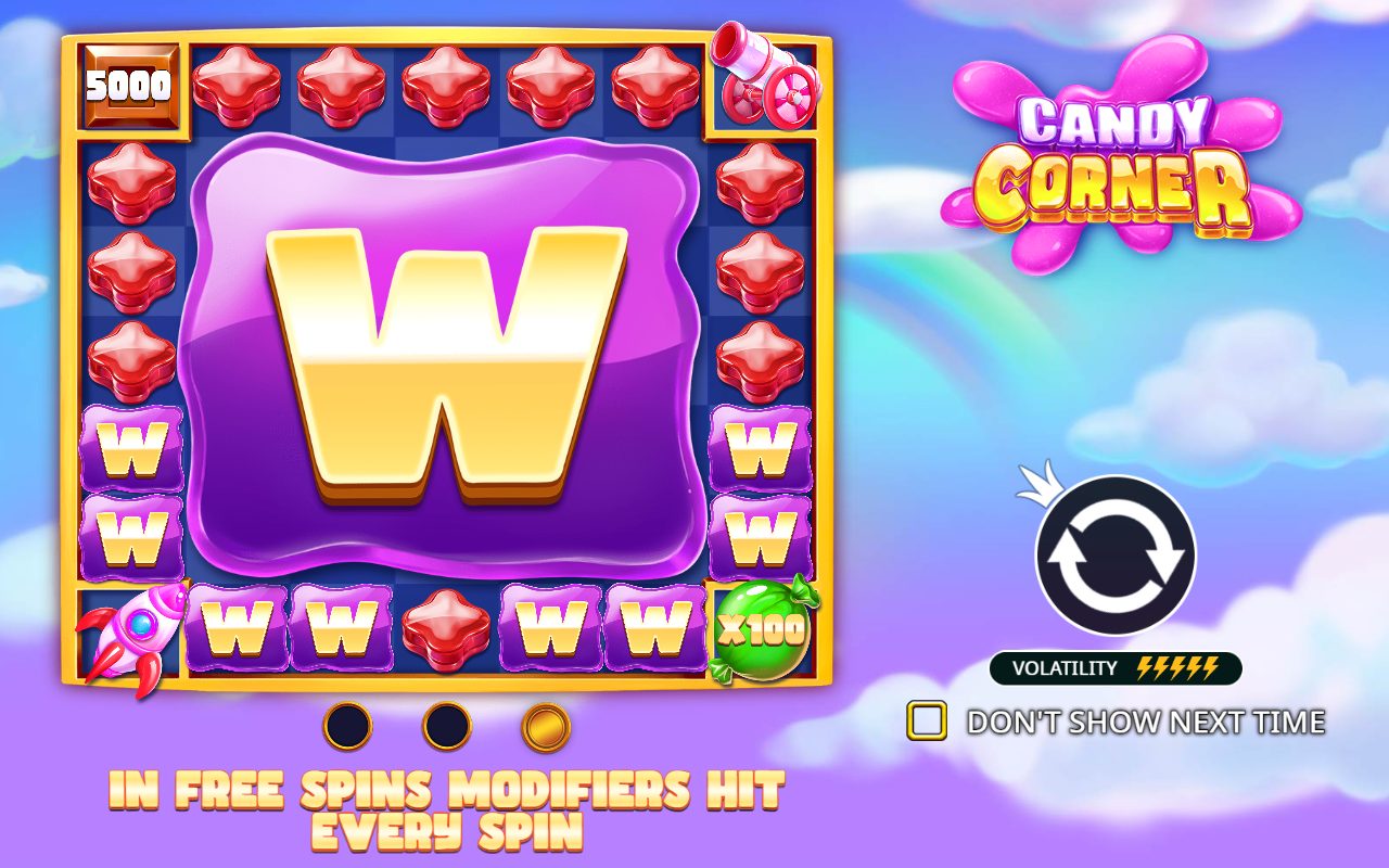 Candy Corner base game reels