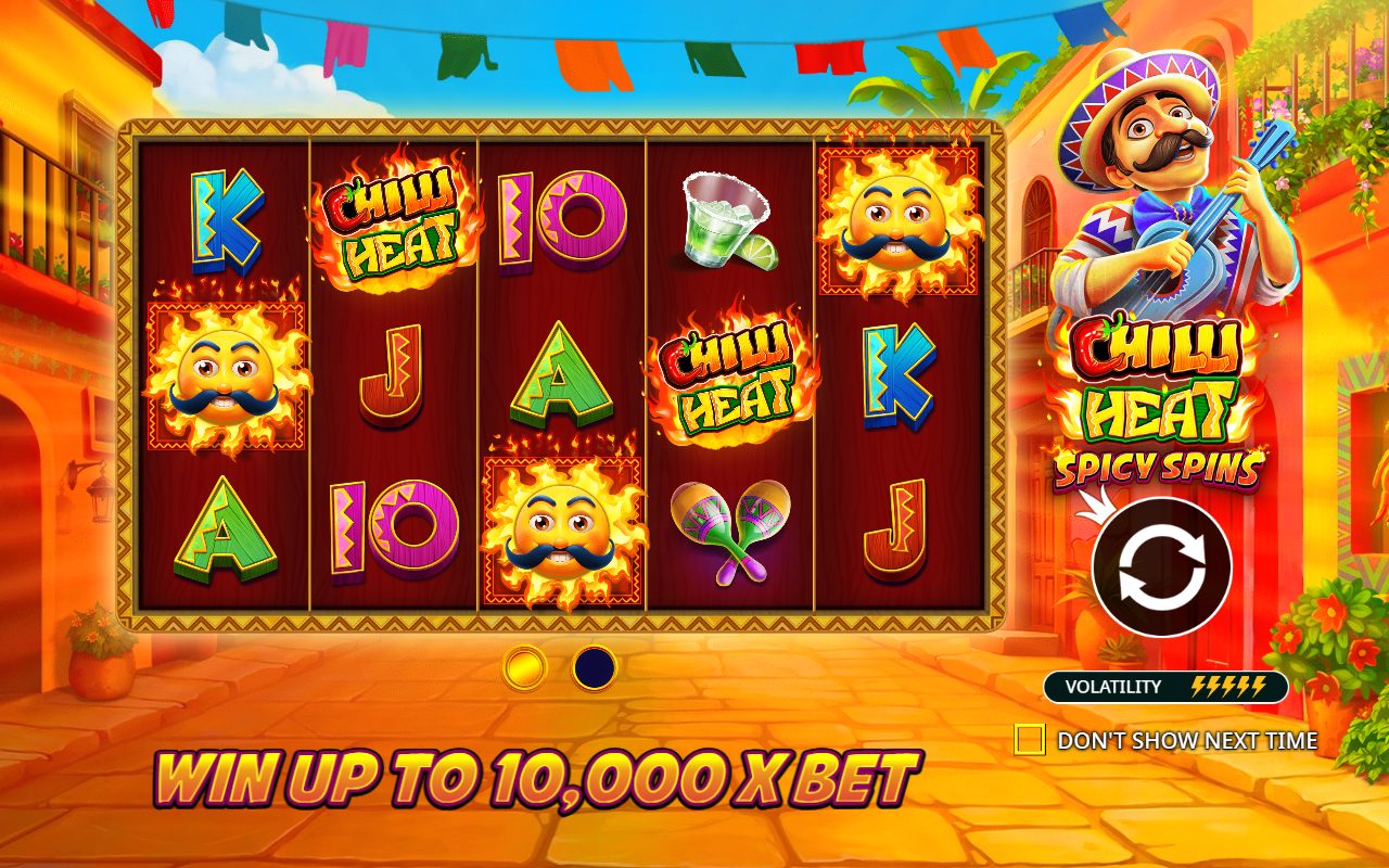 Chilli Heat Spicy Spins base game reels