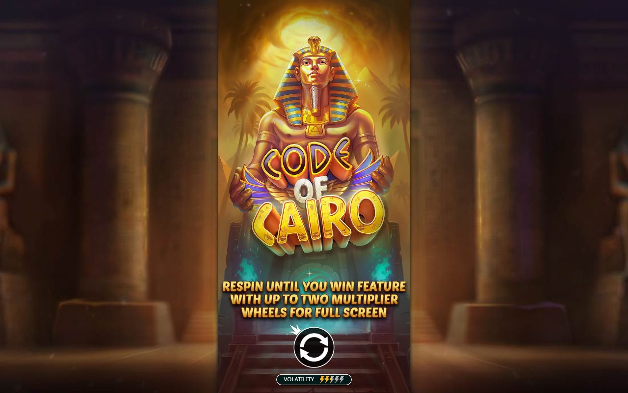 Code of Cairo game lobby / feature intro