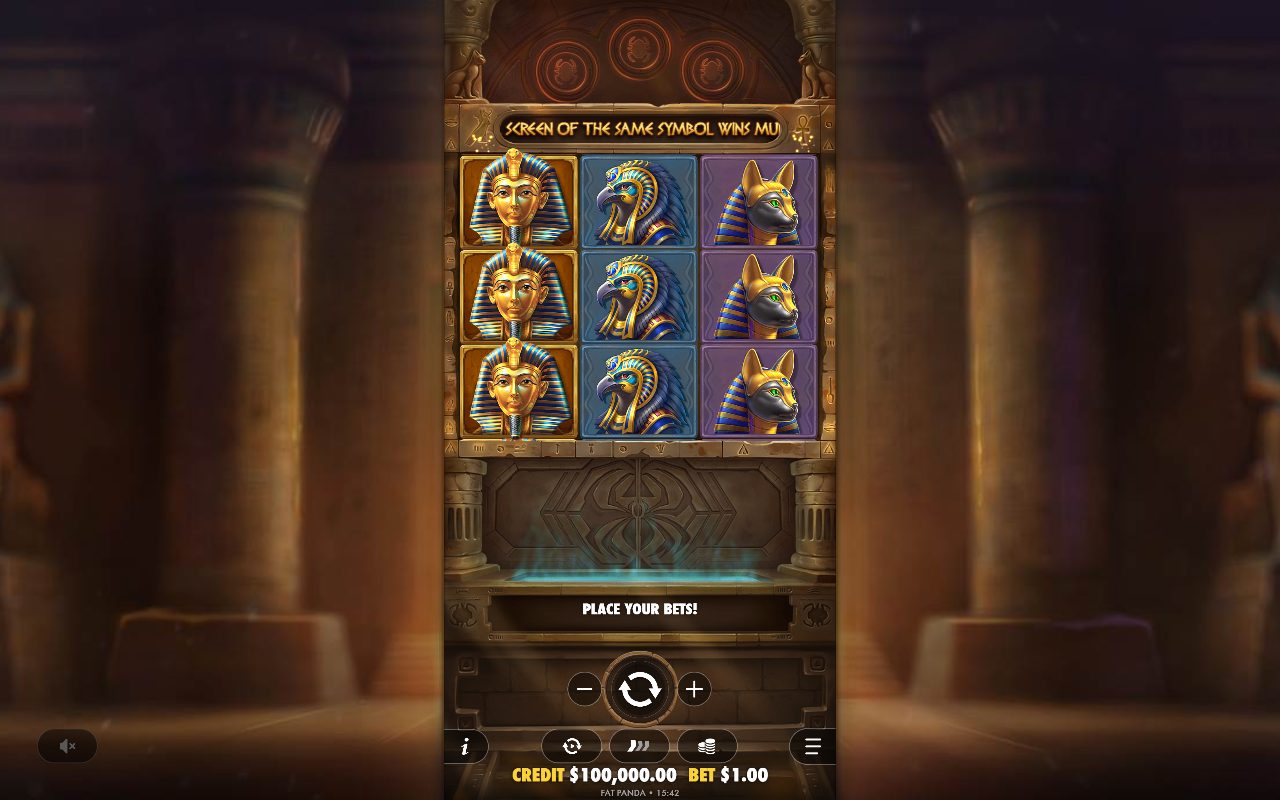 Code of Cairo base game reels