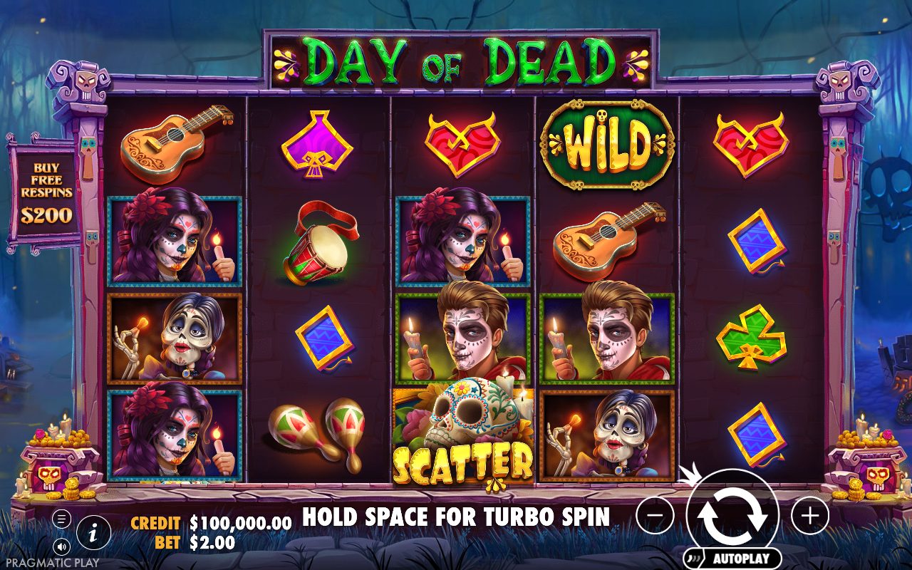 Day of Dead base game reels