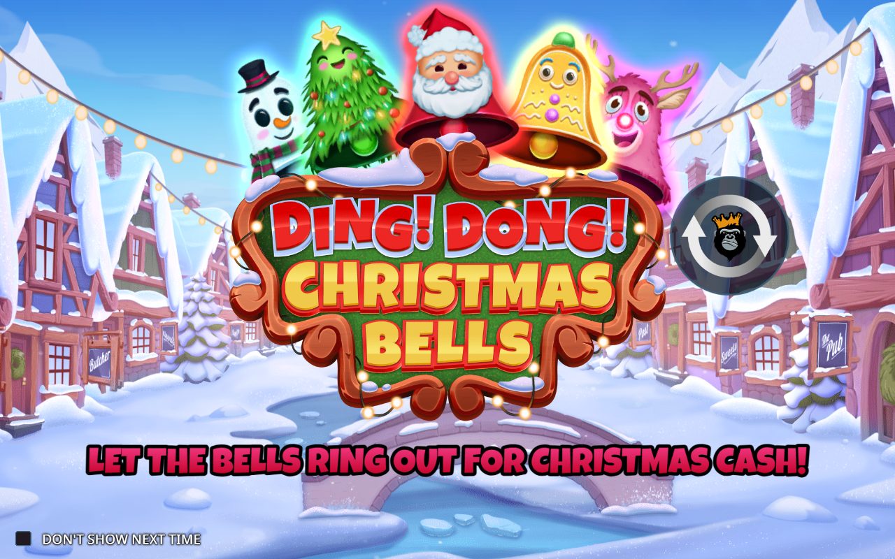 Ding Dong Christmas Bells game lobby / feature intro