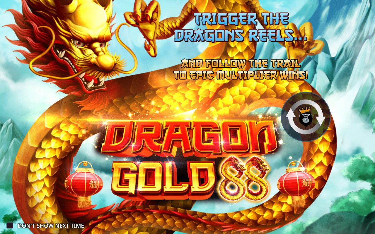 Dragon Gold 88 game lobby / feature intro