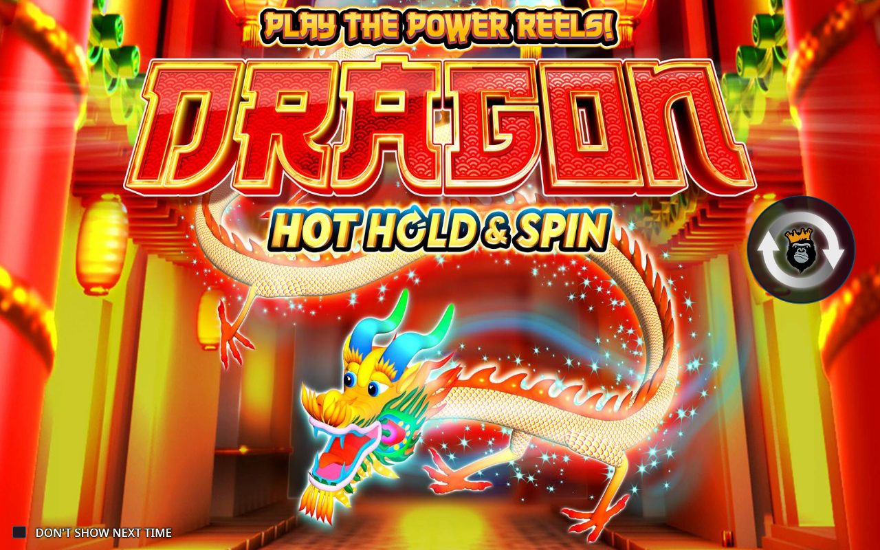 Dragon Hot Hold & Spin game lobby / feature intro