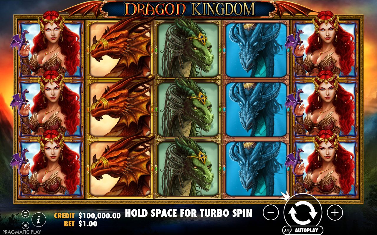 Dragon Kingdom base game reels