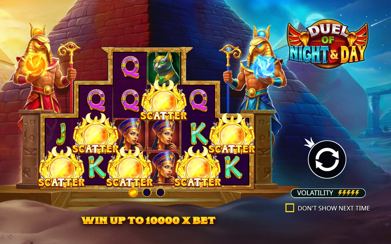 Duel of Night & Day base game reels