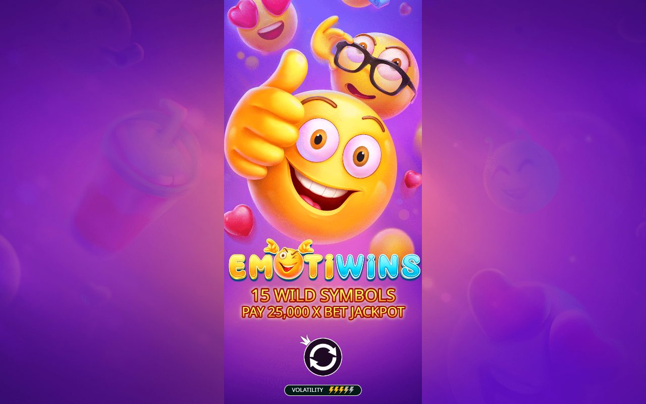 Emotiwins game lobby / feature intro