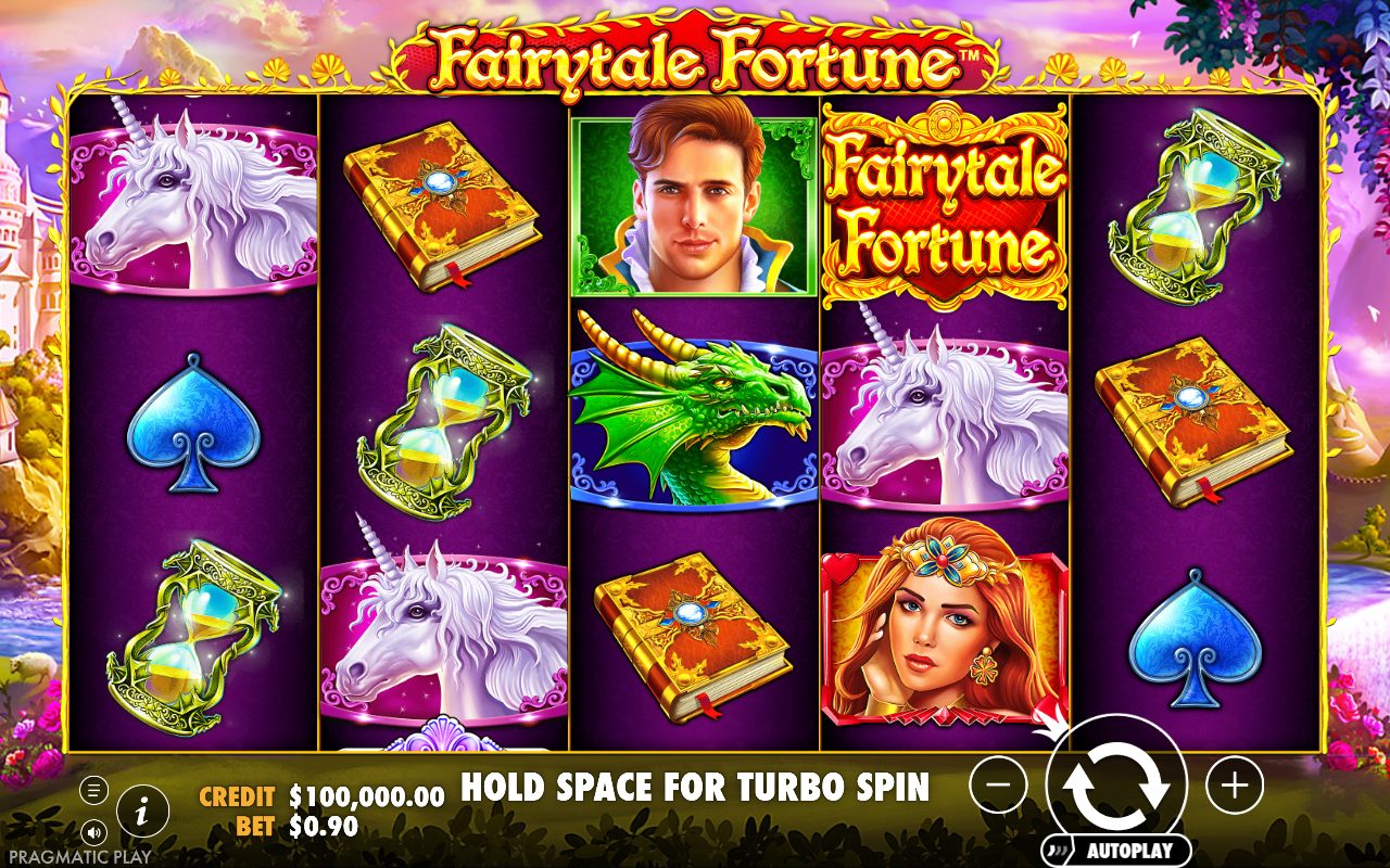 Fairytale Fortune base game reels