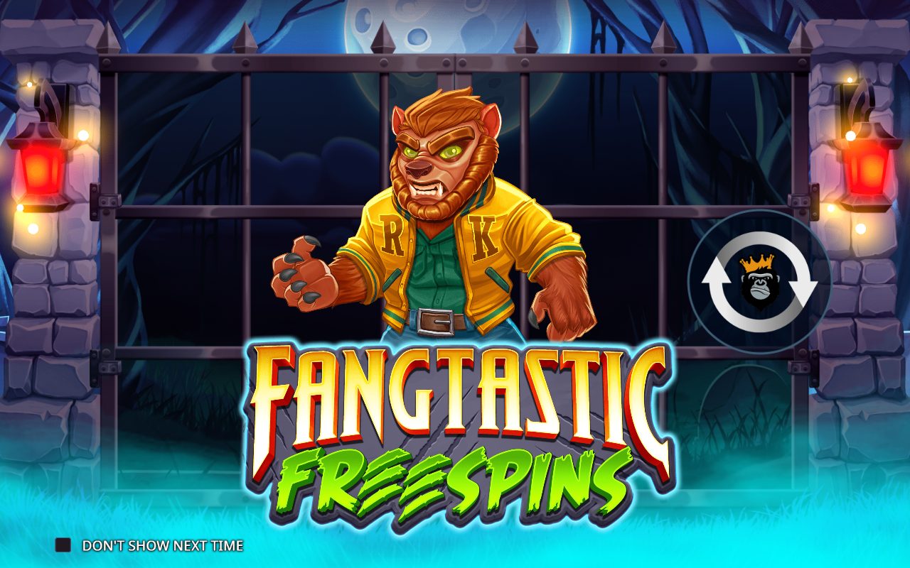 Fangtastic Freespins game lobby / feature intro