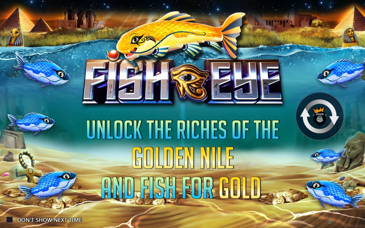 Fish Eye game lobby / feature intro