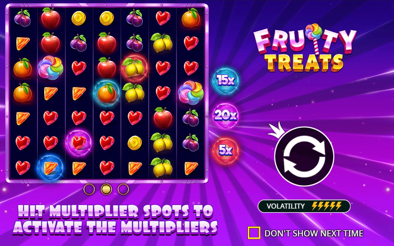 Fruity Treats game lobby / feature intro