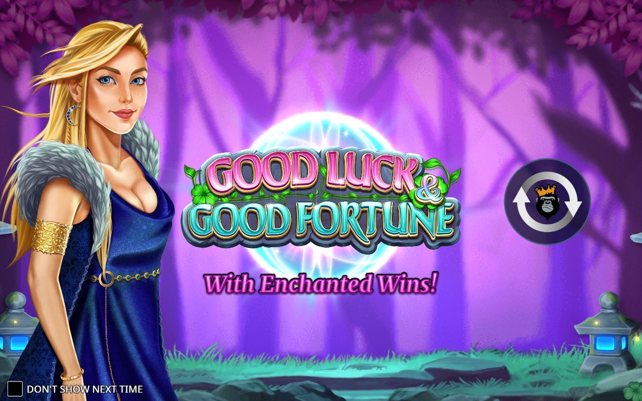 Good Luck & Good Fortune game lobby / feature intro