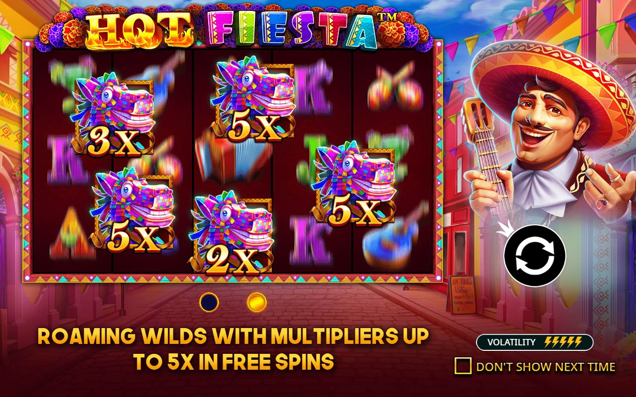 Hot Fiesta base game reels