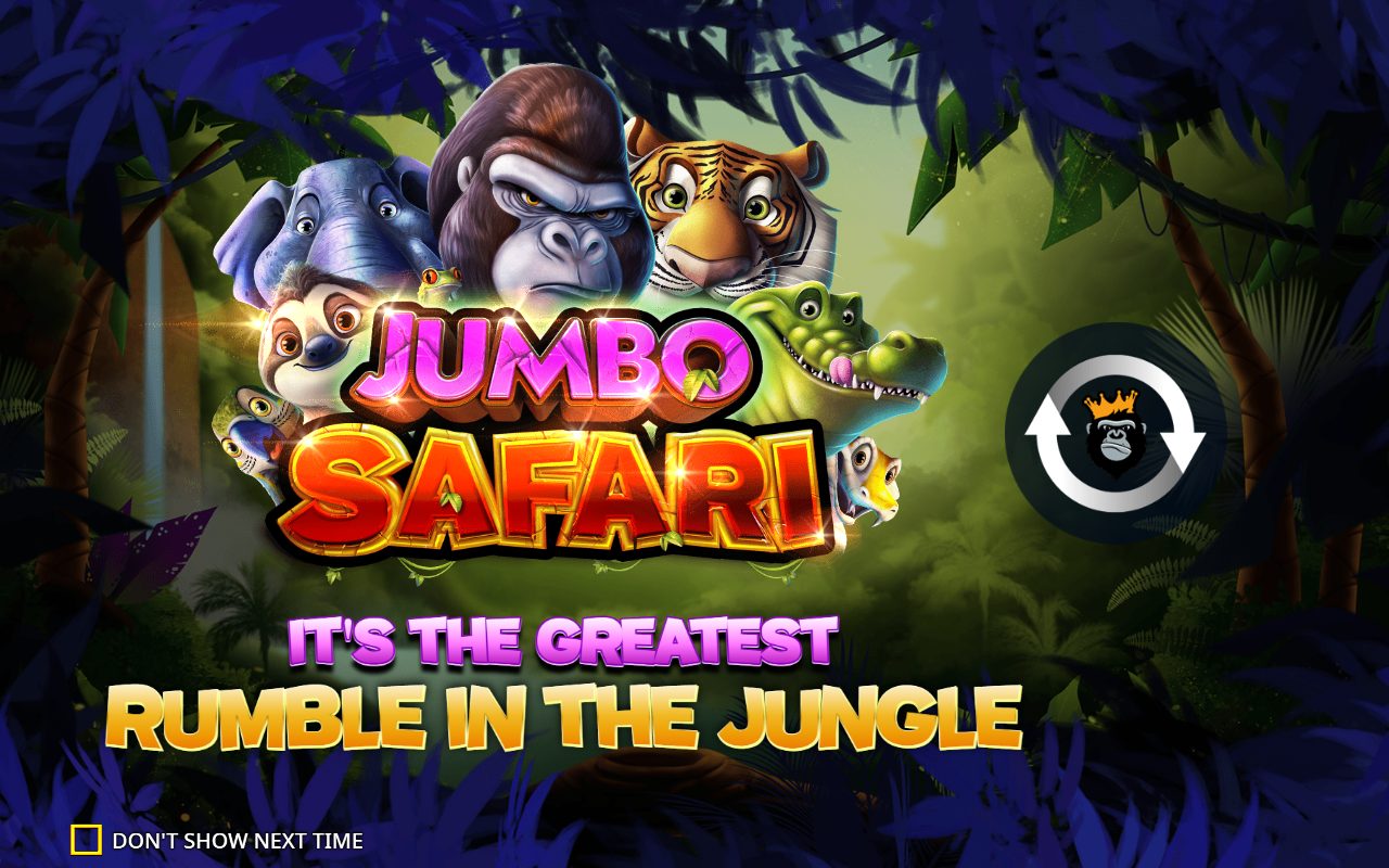 Jumbo Safari game lobby / feature intro