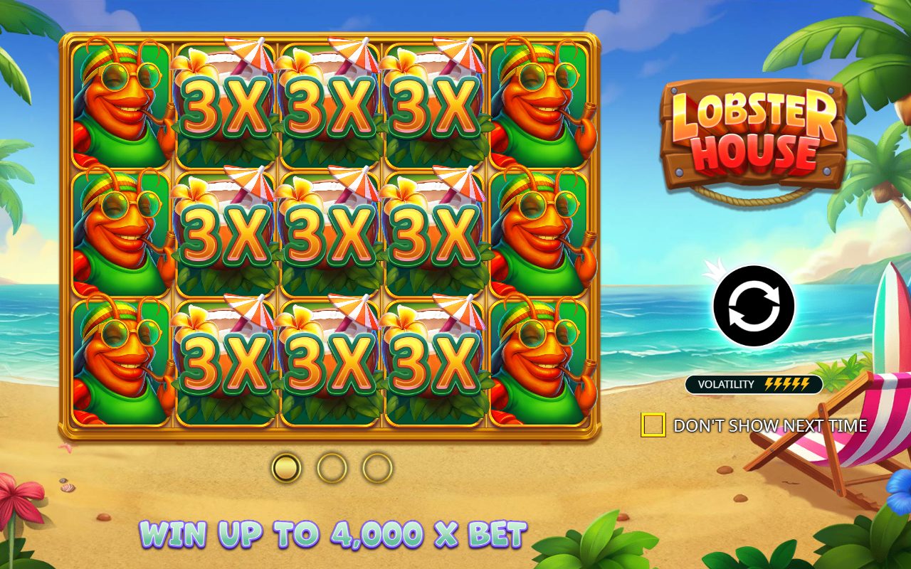 Lobster House base game reels