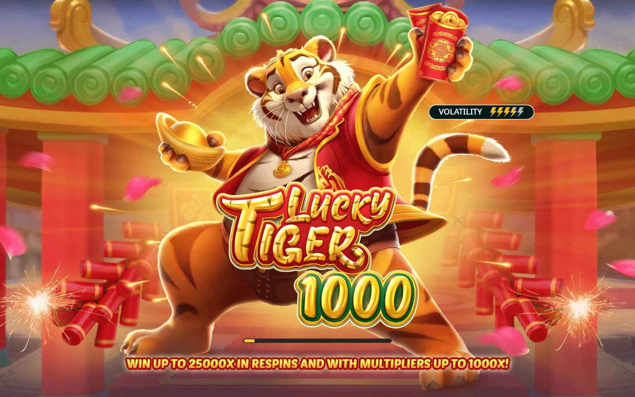 Lucky Tiger 1000 game lobby / feature intro