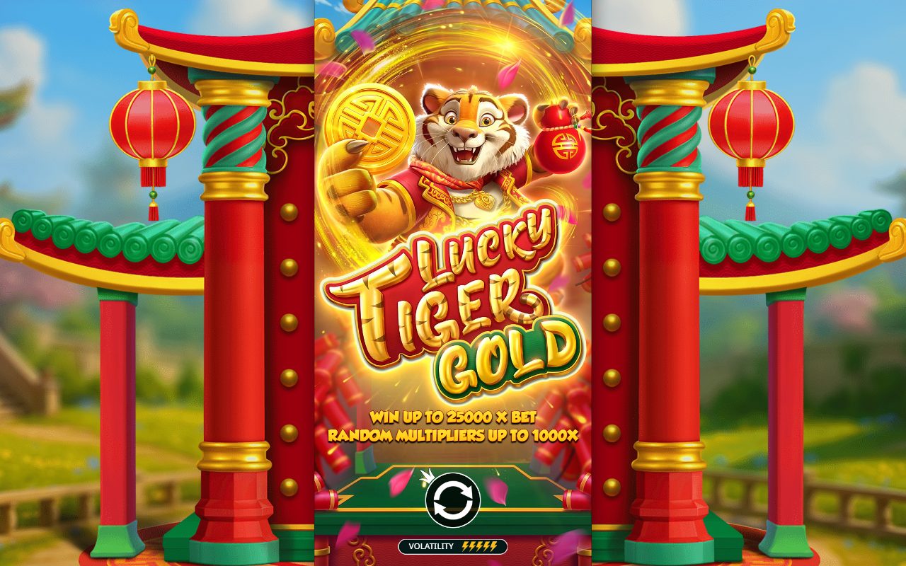 Lucky Tiger Gold game lobby / feature intro