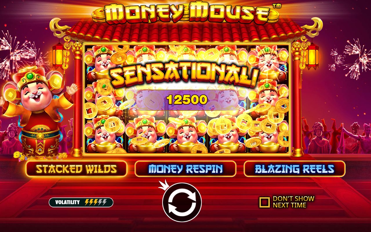 Money Mouse game lobby / feature intro