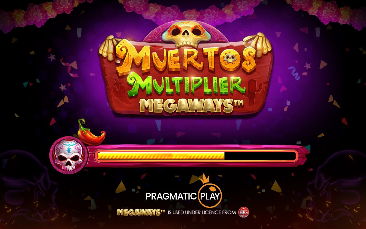 Muertos Multiplier Megaways game lobby / feature intro