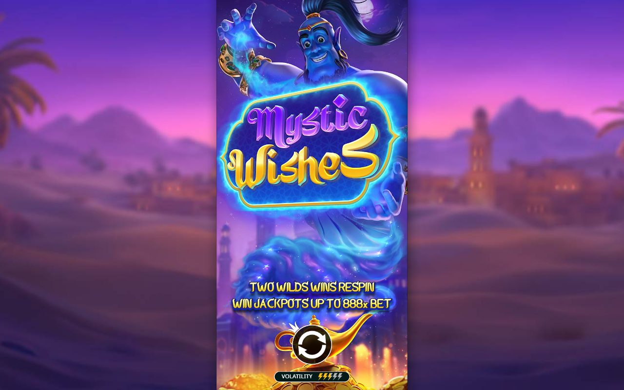 Mystic Wishes game lobby / feature intro