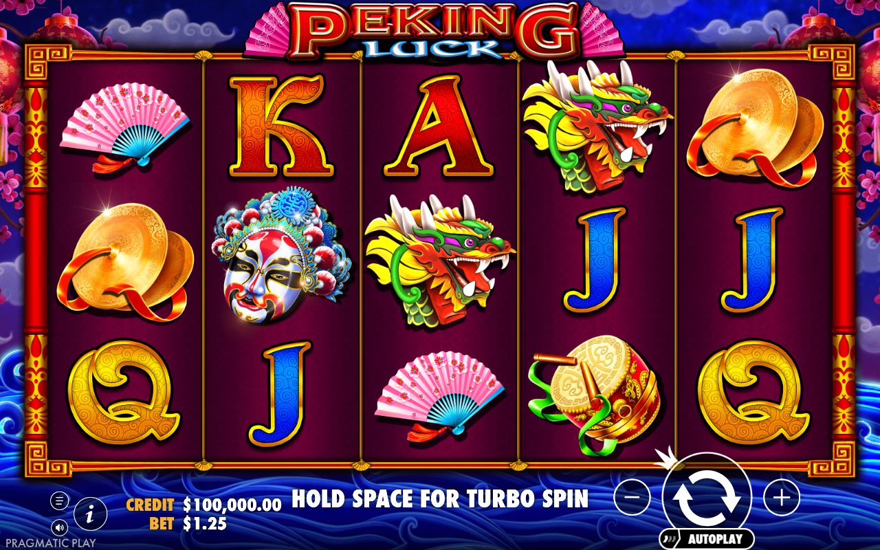 Peking Luck base game reels