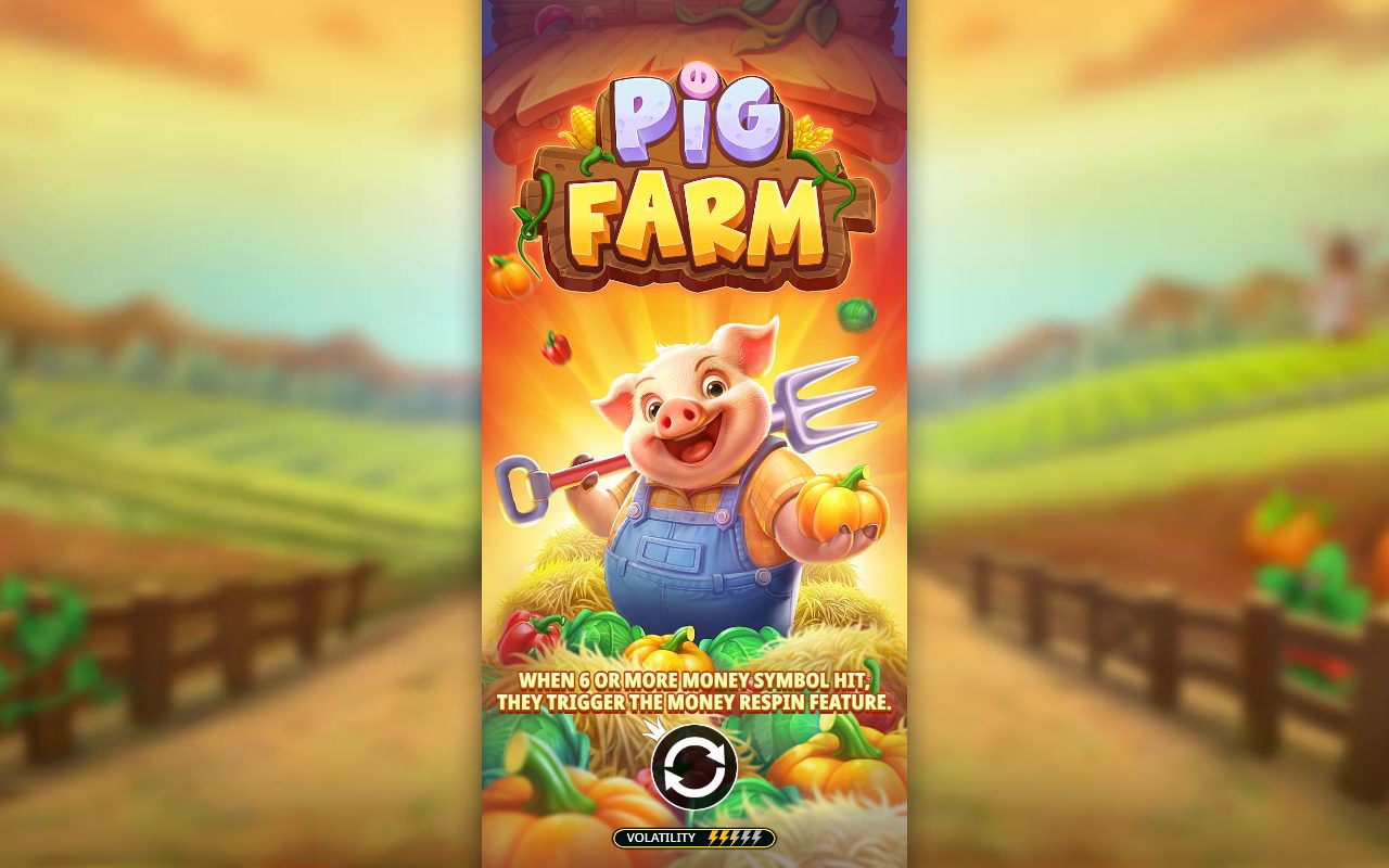 Pig Farm game lobby / feature intro