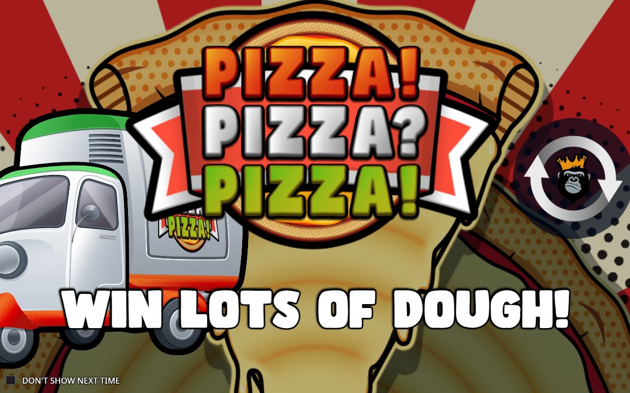 Pizza Pizza Pizza game lobby / feature intro