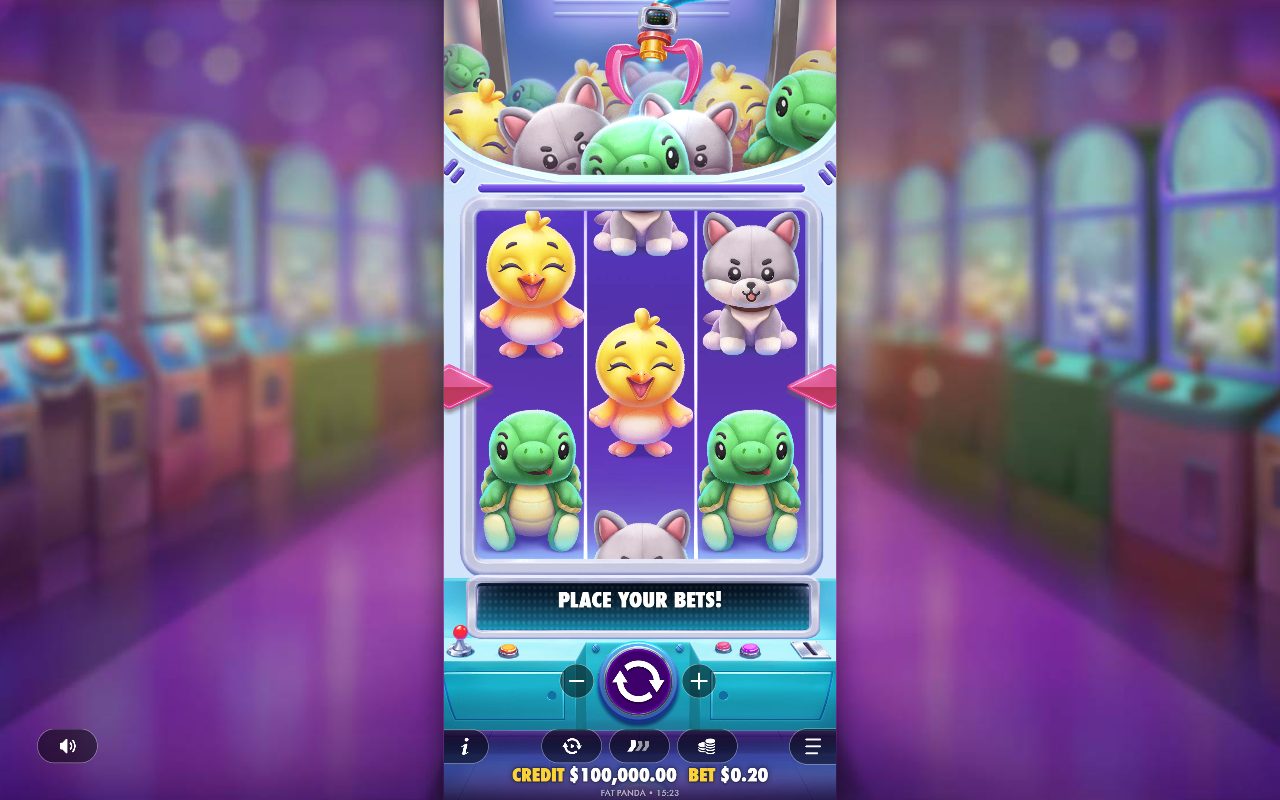 Plushie Wins base game reels